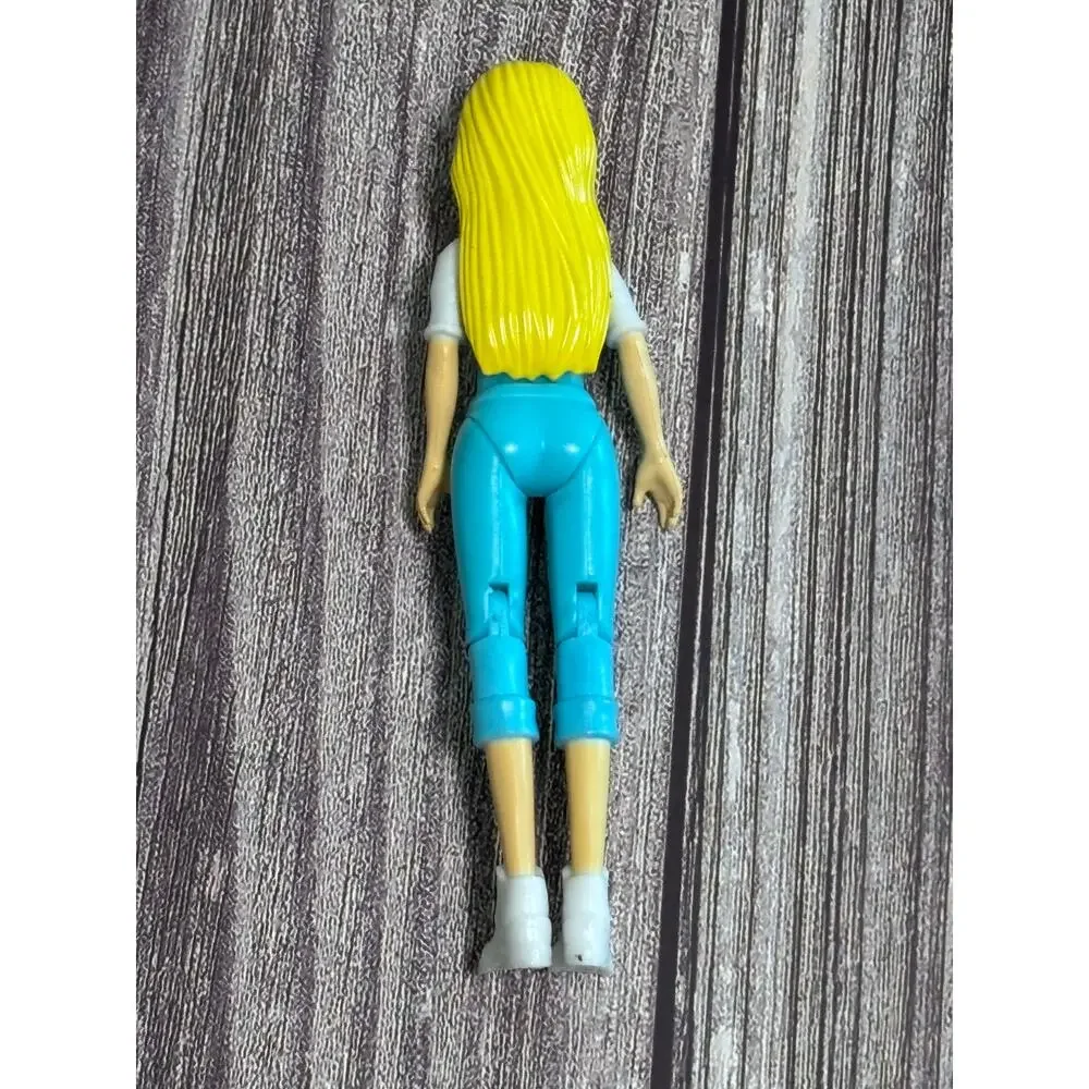 Barbie On The Go Blue Fashion Doll 4”